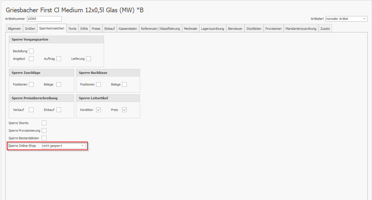 Dicommerce Datenpflege Shop 2
